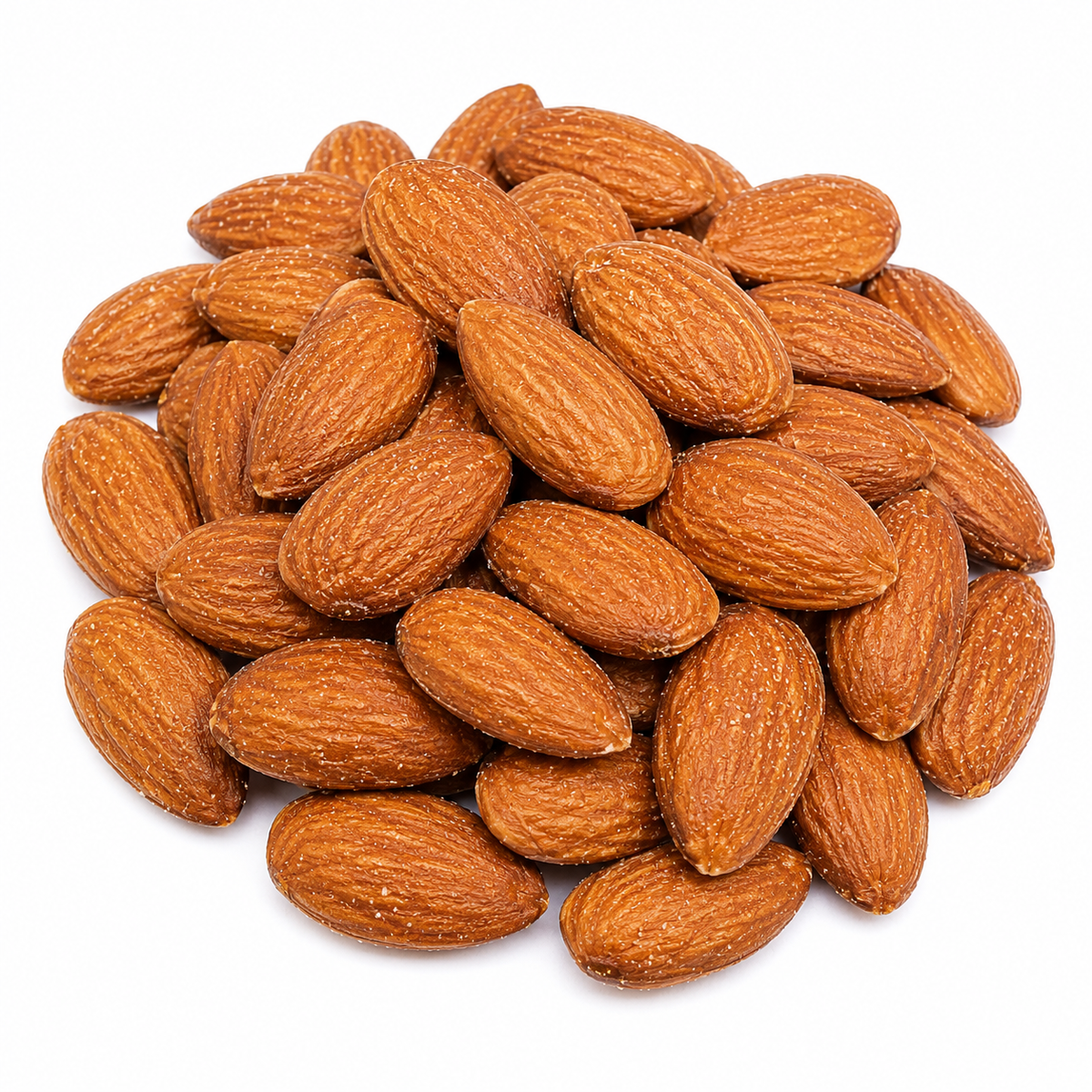 Peeled salted almonds