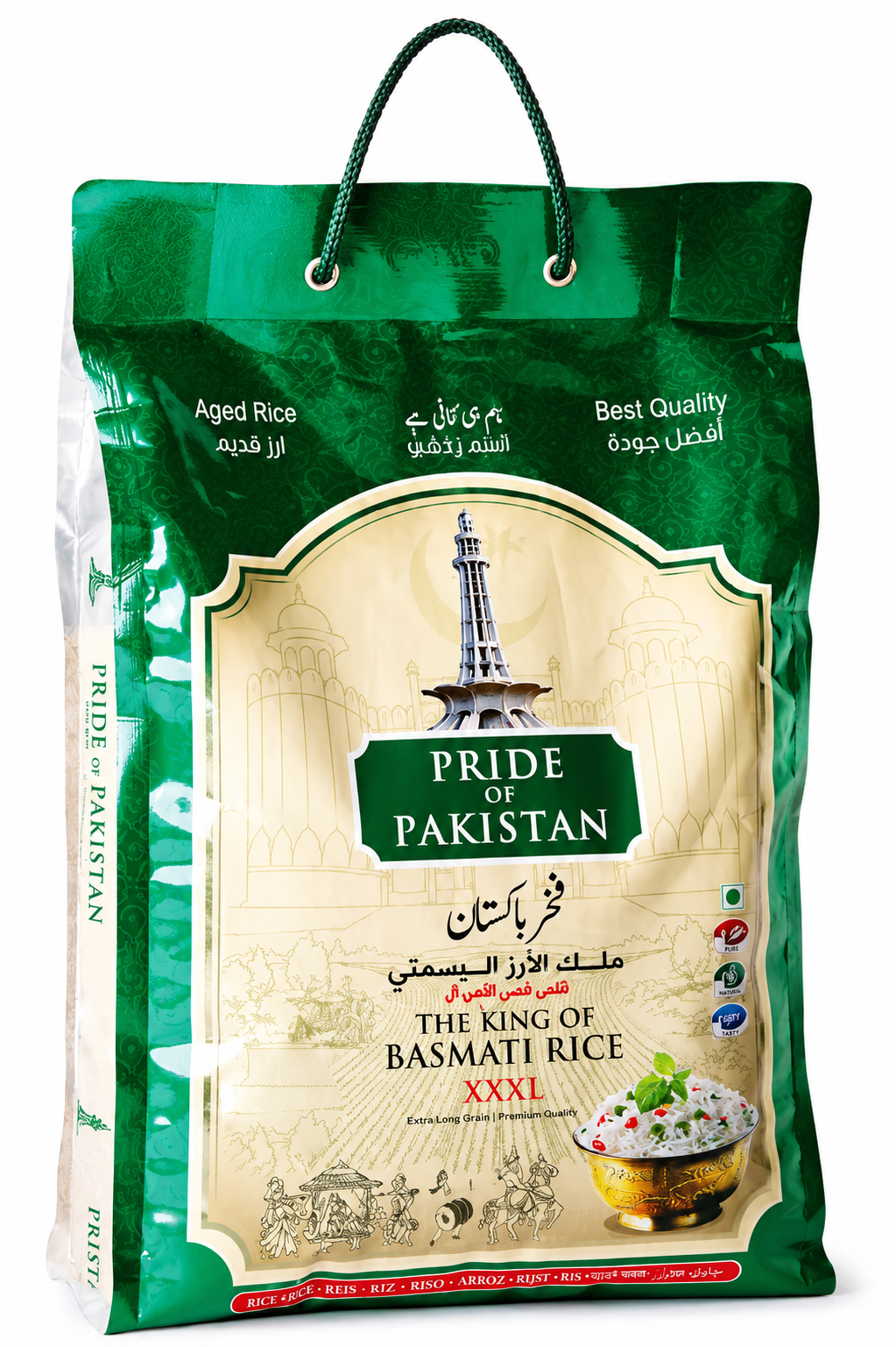 PRIDE OF PAKISTAN XXXL Basmati Rice 10kg