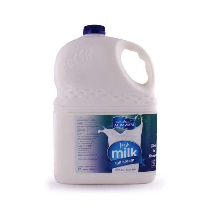 Al Rawabi Full Cream Milk 1 Gallon